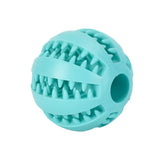 Pet Dog Toy Interactive Rubber Balls for Small Large Dogs Puppy Cat Chewing Toys Pet Tooth Cleaning Indestructible Dog Food Ball